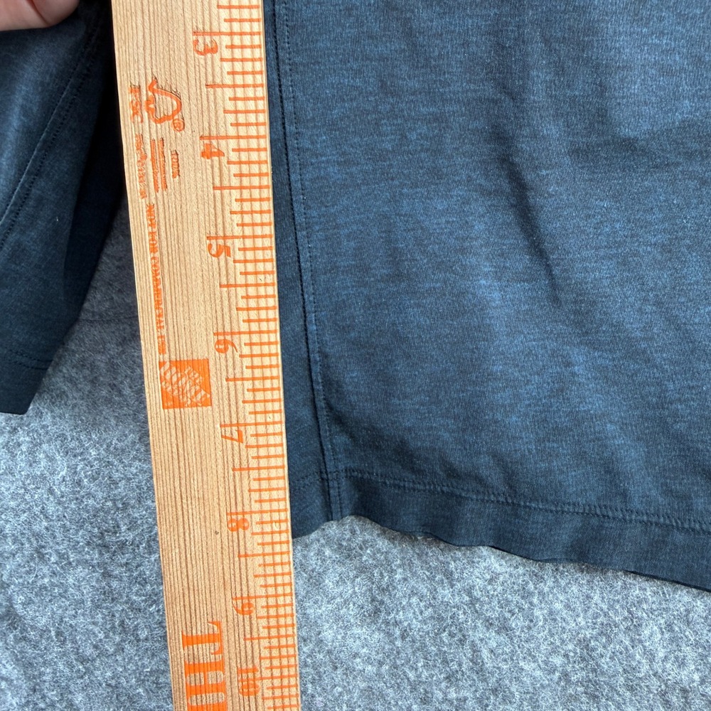 Lululemon Pace Breaker Short *9" Size Large Heathered Slate Grey Lined Blue - Picture 16 of 16